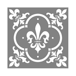 Americana Decor Fleur De Lis Tile, 12 x 12-In.