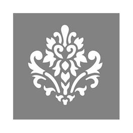 Americana Decor Brocade Motif Stencil, 6 x 6-In.