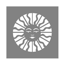 Americana Decor Celestial Sun Stencil, 6 x 6-In.