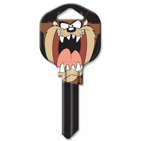 Hy-ko Products Tasmanian Devil Taz Kwikset Kw1 House Key Looney Tunes