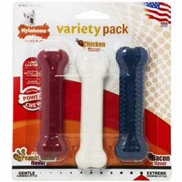 Dog Treats, Patriotic Chew, 3-Pk.