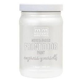 Front Door Paint, Hopeful White Satin, 1-Qt.