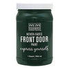 Front Door Paint, Successful Dark Green Satin, 1-Qt.