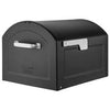 Centennial Post-Mount Mailbox, Black, Extra Large