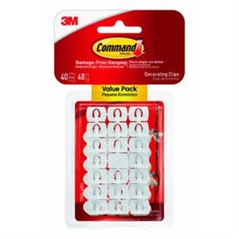 Decorating Clips Value Pack, White, 40-Pk.