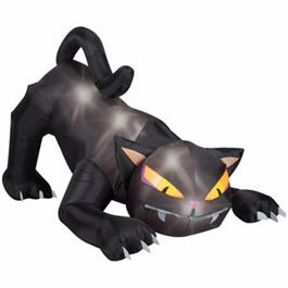 LED Halloween Decoration, Inflatable Animated Cat