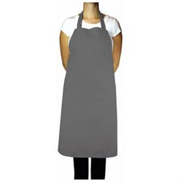 Chef's Apron, Herringbone Stainless Gray, 100% Cotton