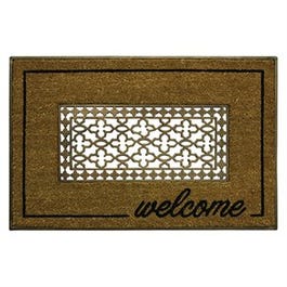 Koko Rubber Grate Mat, Coir Fiber, 18 x 30-In.