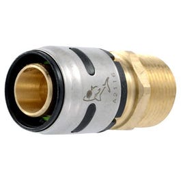 PEX Evopex Male Connector, 3/4 Push x 3/4-In. MPT