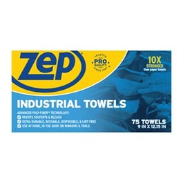 Industrial Blue Towels, 75-Ct.