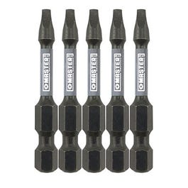 Impact Power Bit, Square #2, 2-In., 5-Pk.