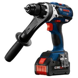 18-Volt Hammer Drill/Driver Kit, Brushless Motor, 1/2-In., 2 Lithium-Ion Batteries