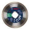 Continuous Rim Diamond Blade, 20mm, 4-In.