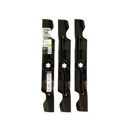 MTD Rider High-Lift Blade Set,  6-Pt. Star, 50-In., 3-Ct.