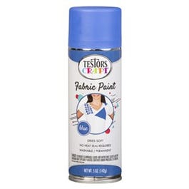 Craft Fabric Spray Paint, Blue, 5-oz.