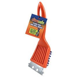 Grill Brush, Nylon Bristles, 6-In.