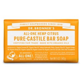 Castile Bar Soap, Citrus Orange, 5-oz.