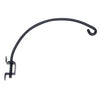 Plant Bracket, Hanging, Swivel, Black Steel, 12-In.