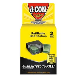 Mice Bait Station, 2 Refills