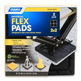 Leveling Block Flex Pads, 8.5 x 8.5-In., 2-Pk.