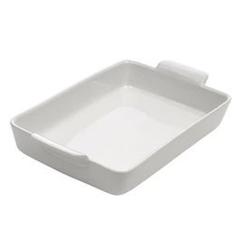 Bakeware, Classic White Ceramic, Rectangle, 3.75-Qts.