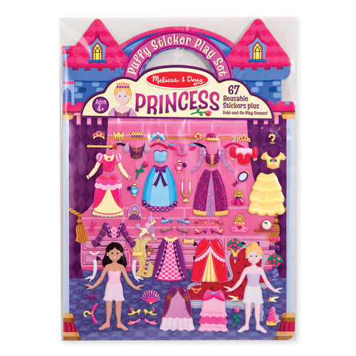 Melissa & Doug Puffy Sticker Play Set - Princess