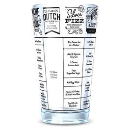 Good Measure Drinking Glass, Hangover Recipes, 16-oz.