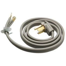 4-Ft. 10/3 SRDT Gray Flat Dryer Cord