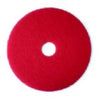 Buffer Floor Pad, 5100, Red, 17-In.