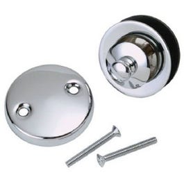 Chrome Bathtub Drain Conversion Kit