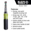 Klein 7-in-1 Multi-Bit Screwdriver / Nut Driver Magnetic (7-in-1)