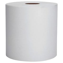 Hand Towel Roll, White, 8-In. x 400-Ft., 12-Pk.