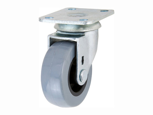 Shepherd Hardware 2-Inch Medium Duty Plate Caster, 88-lb Load Capacity