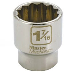 3/4-In. Drive, 1-7/16-In. 12-Point Socket