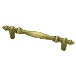 Antique Brass Virginia Cabinet Pull, 3-In.