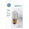 15-Watt Clear Appliance Bulb