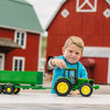 Tomy Big Farm Lights & Sounds John Deere 1:16 Scale Tractor with Wagon (Green)