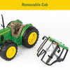 Tomy Big Farm Lights & Sounds John Deere 1:16 Scale Tractor with Wagon (Green)