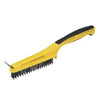 Hyde Tools Stiff Wire Stripping Brush with Scraper 3 x 19 in. (3 x 19)