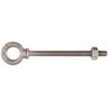 Forged Eye Bolt, Galvanized, 3/8 x 4.25-In