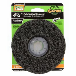 Paint & Rust Strip Kit, Silicon Carbide, 60-Grit, 4.5-In.