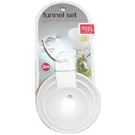 Kitchen Funnel Set, 3-Pc.