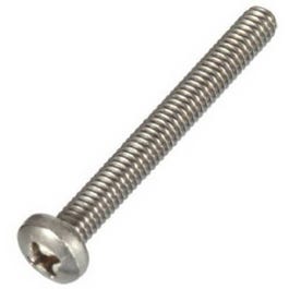 Machine Screws, Phillips Pan Head, Stainless Steel, 1/4-20 x 1-1/2-In., 100-Pk.