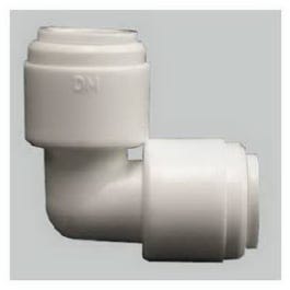 PEX Pipe Fitting, Quick Connect Elbow, 3/8-In.