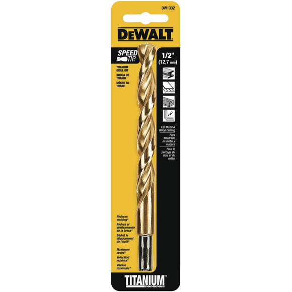 Dewalt Titanium Nitride Coating Drill Bits 7/64 in. x 2-5/8 in. (7/64 in. x 2-5/8 in.)