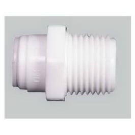 PEX Pipe Fitting, Quick Connect Adapter, 3/8 OD x 1/2-In. MPT