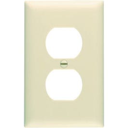 10-Pack Ivory Duplex Outlet Nylon Wall Plate