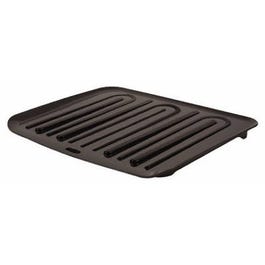 Drain Tray, Black Plastic, Large