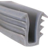 Glazing Channel, Gray Vinyl, 1/4, 5/32 - 3/16-In.