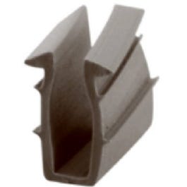 Glazing Channel, Gray Vinyl, 9/32, 1/4 - 19/64-In.